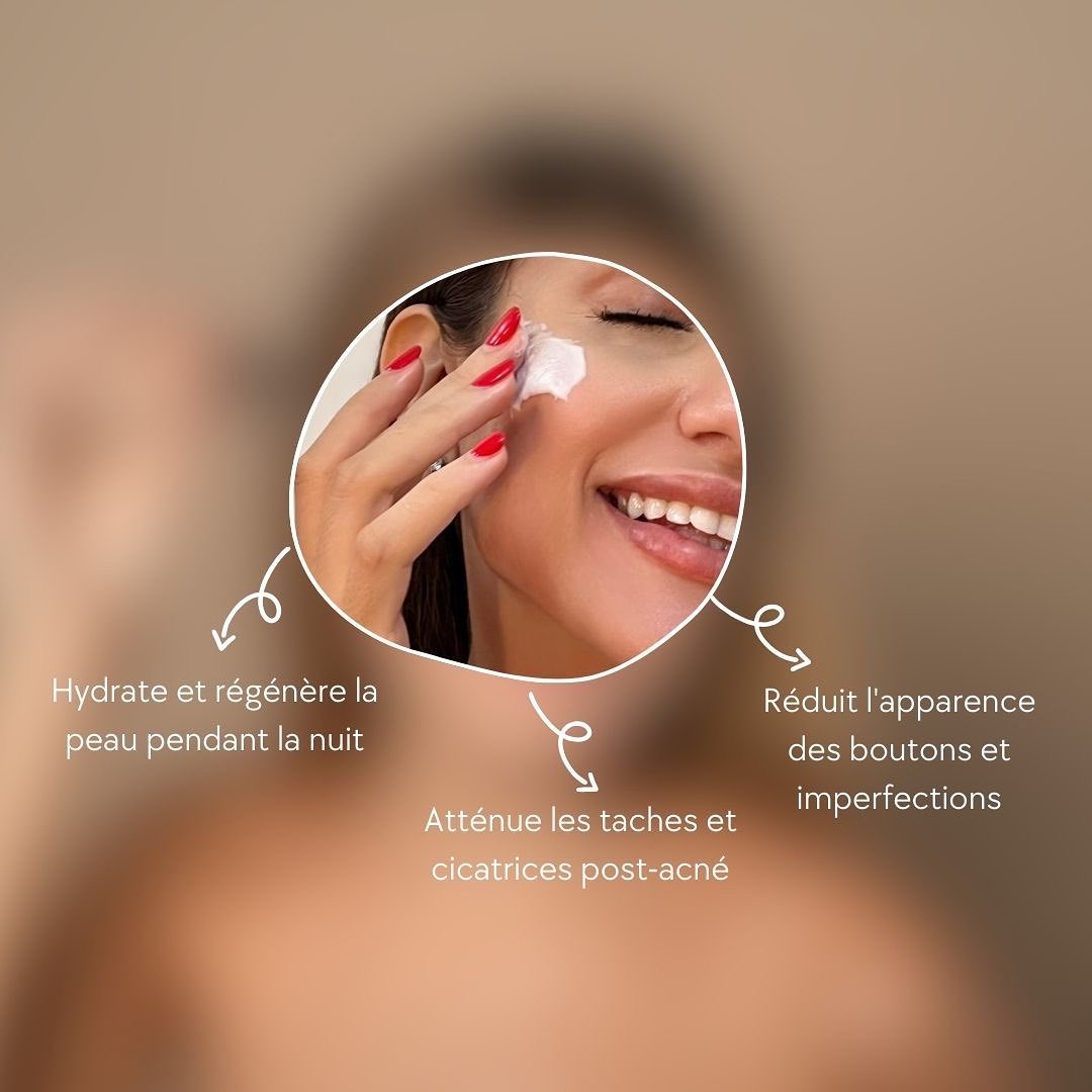 Anti-Blemish Night Mask –  à base de safran pur bio