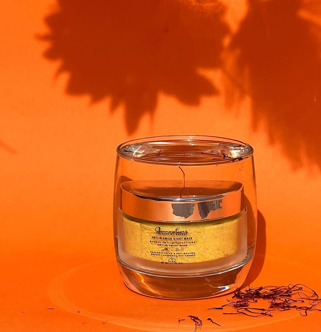 Anti-Blemish Night Mask –  à base de safran pur bio