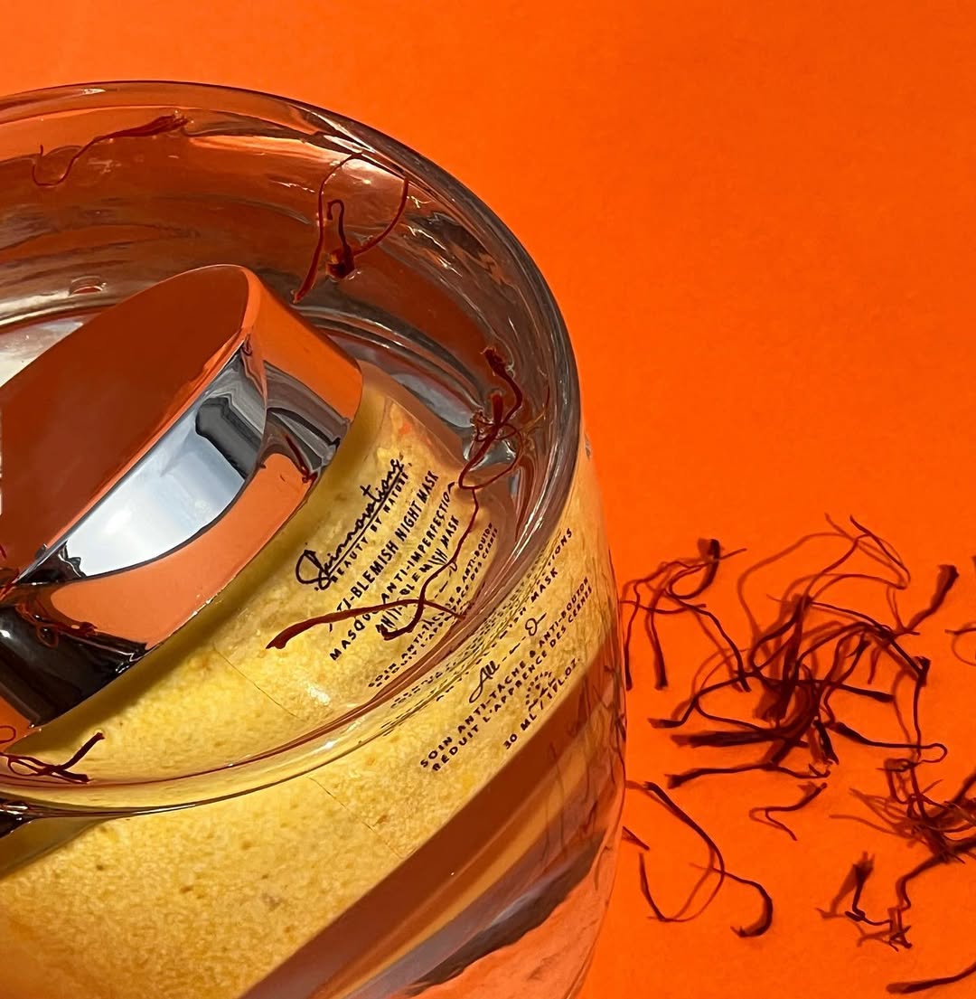 Anti-Blemish Night Mask –  à base de safran pur bio
